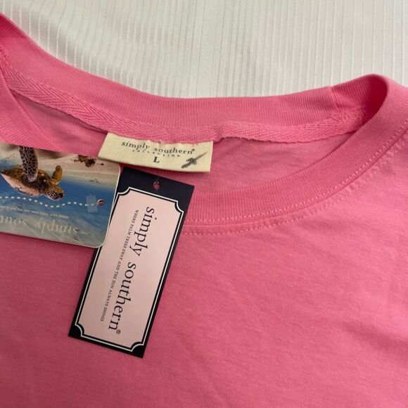 NWT Simply Southern Conserve & Protect Turtle Size Large New - Picture 5 of 7